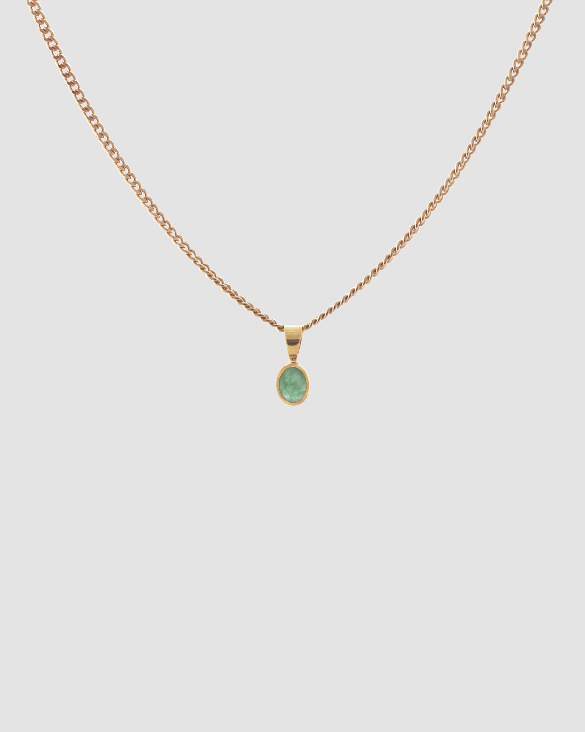 material:gold; add-on:mini-chain-necklace; add-on:jade-add-on;
