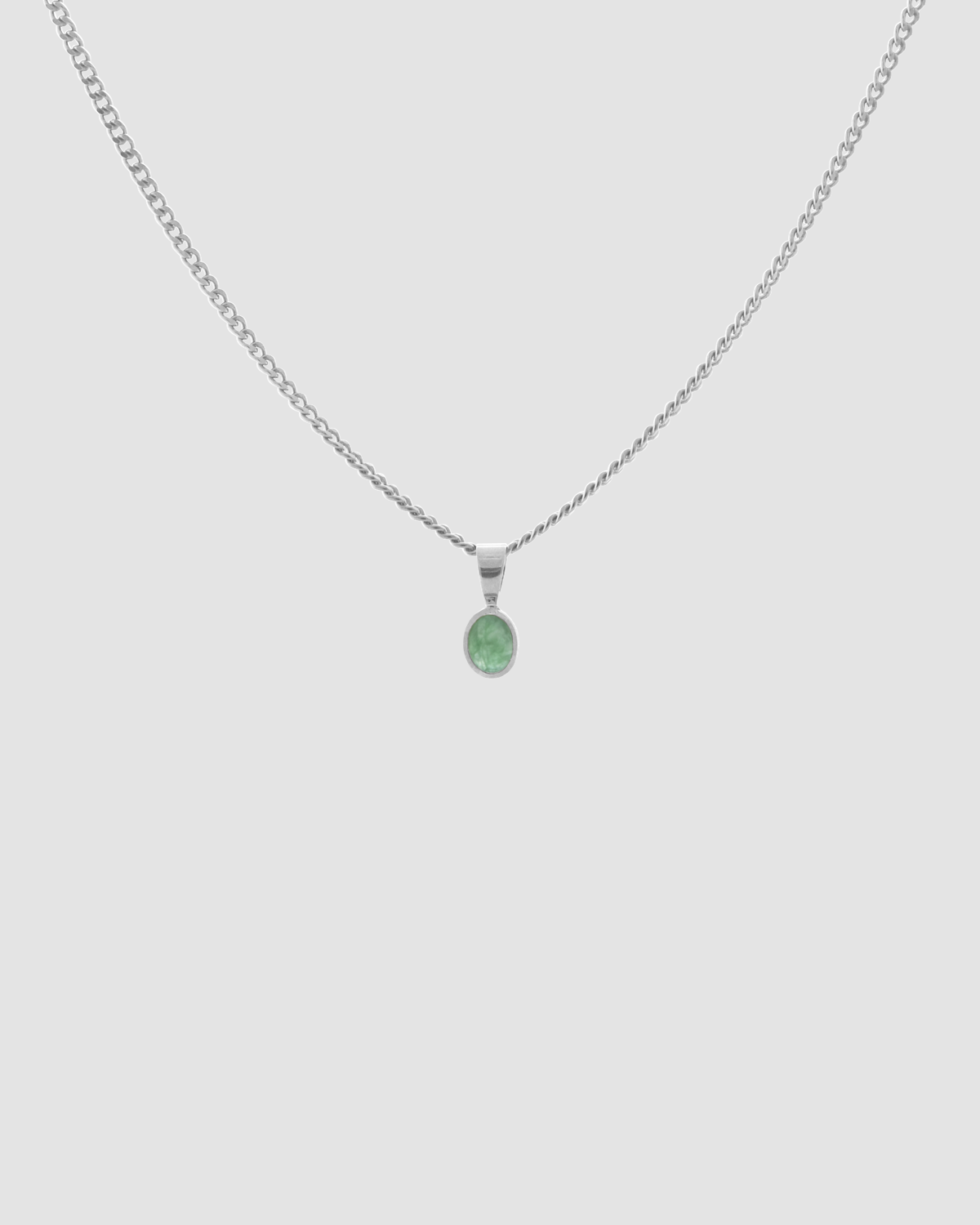 material:silver; add-on:mini-chain-necklace; add-on:jade-add-on;
