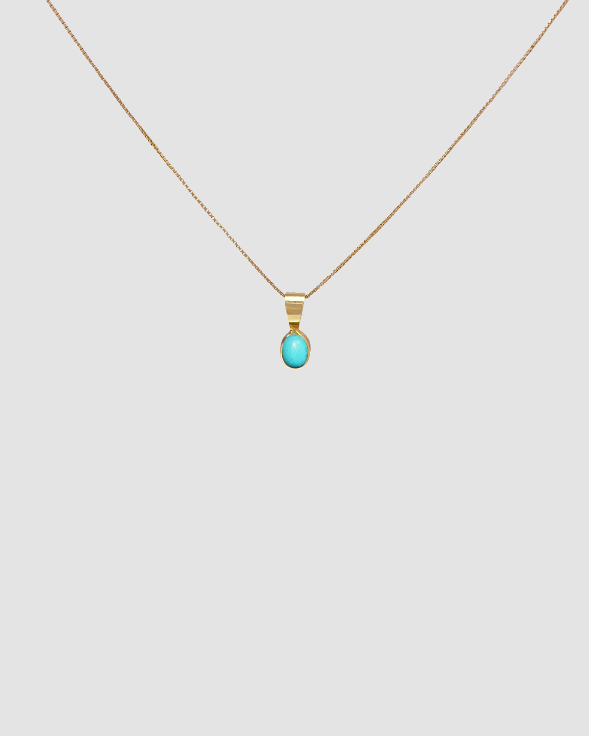 material:gold; add-on:mini-chain-necklace; add-on:turquoise-add-on;