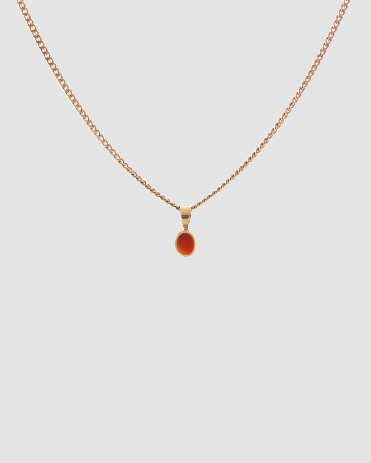 material:gold; add-on:mini-chain-necklace; add-on:carnelian-add-on;