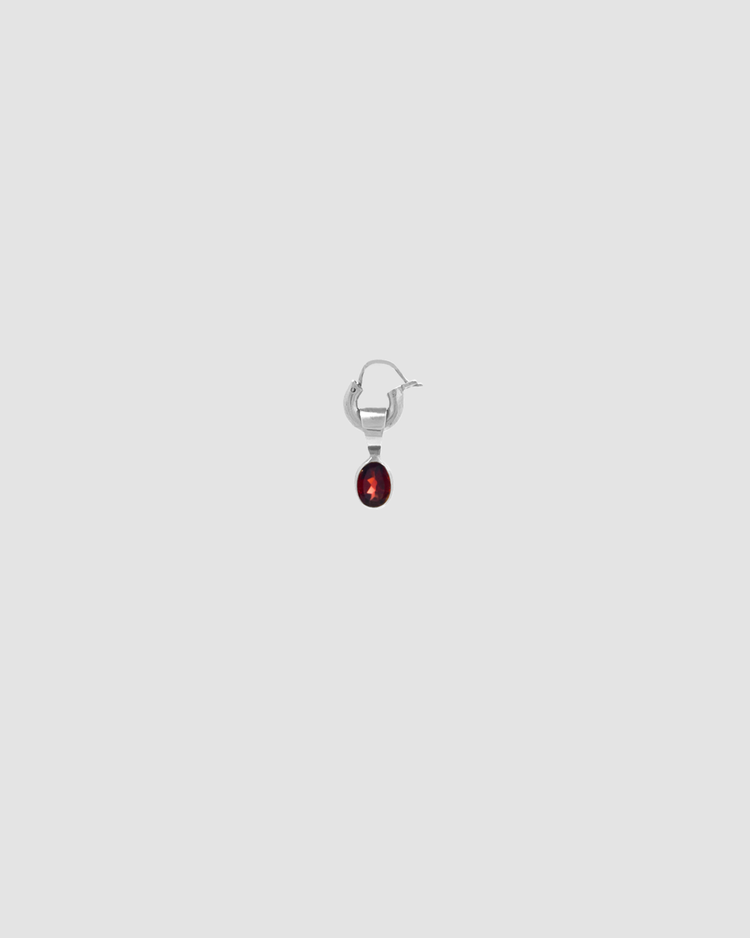 material:silver; add-on:tiny-vintage-hoops-click; add-on:garnet-add-on;