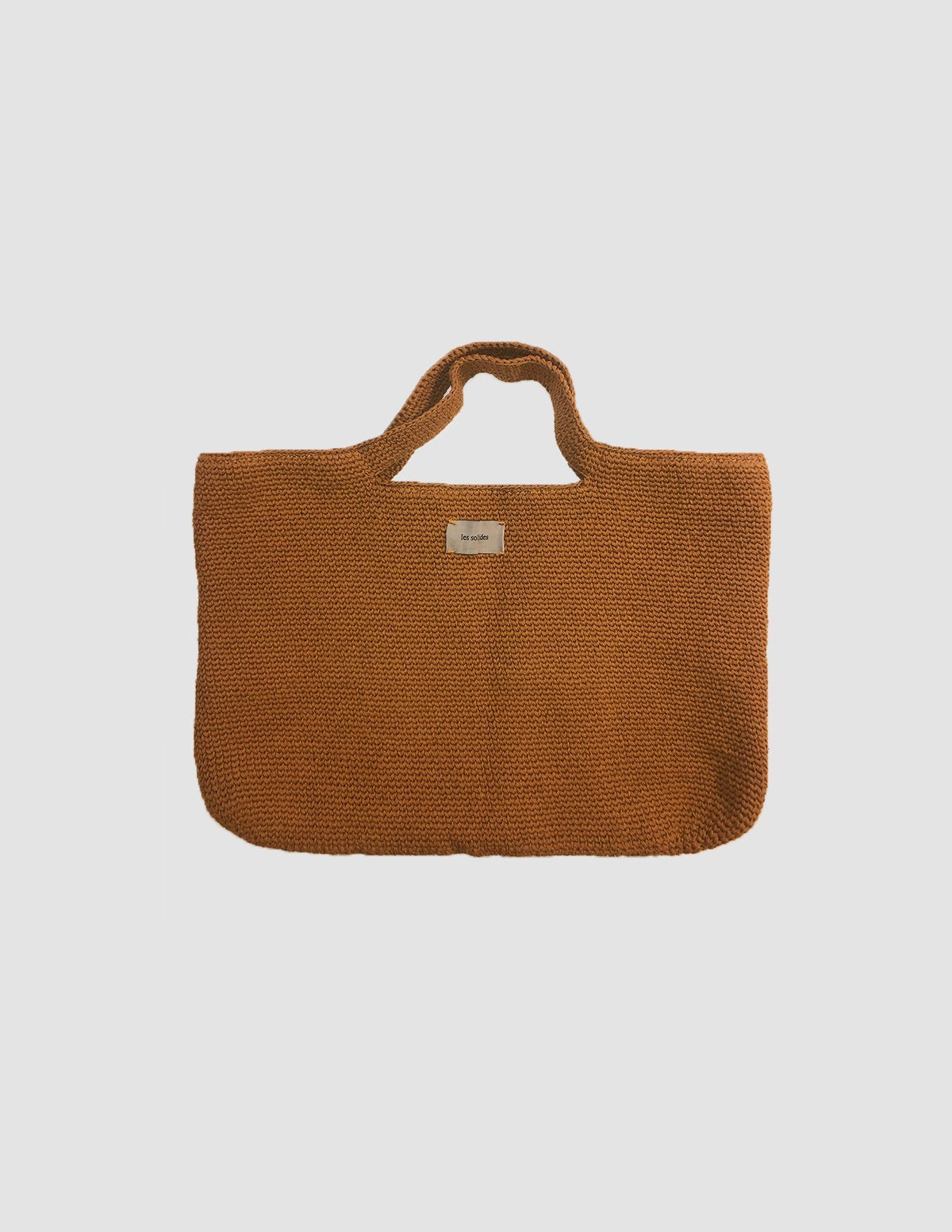 knitted bag tabacco