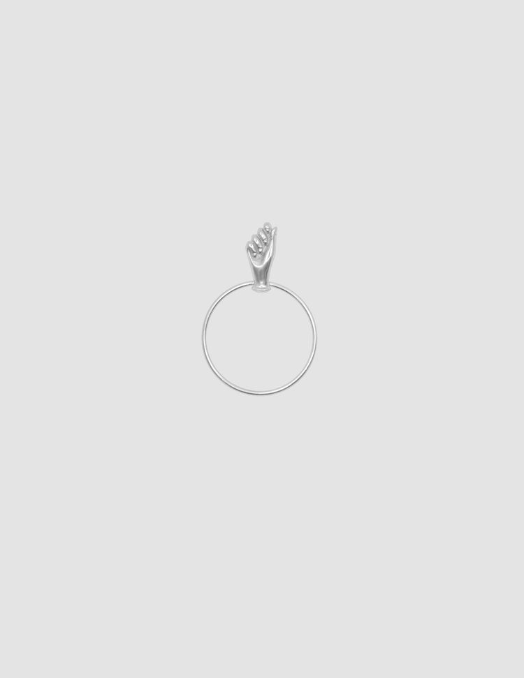 material:silver;single;