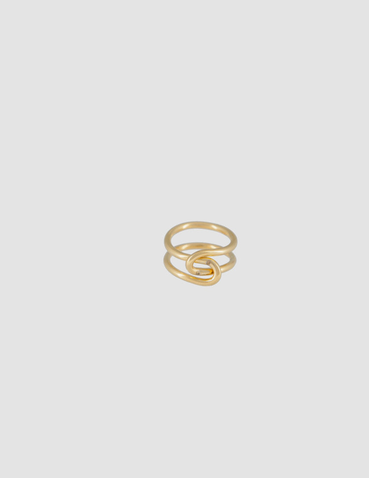 Loop Ring Gold loop ring thick – lessolides