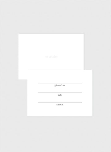 gift card